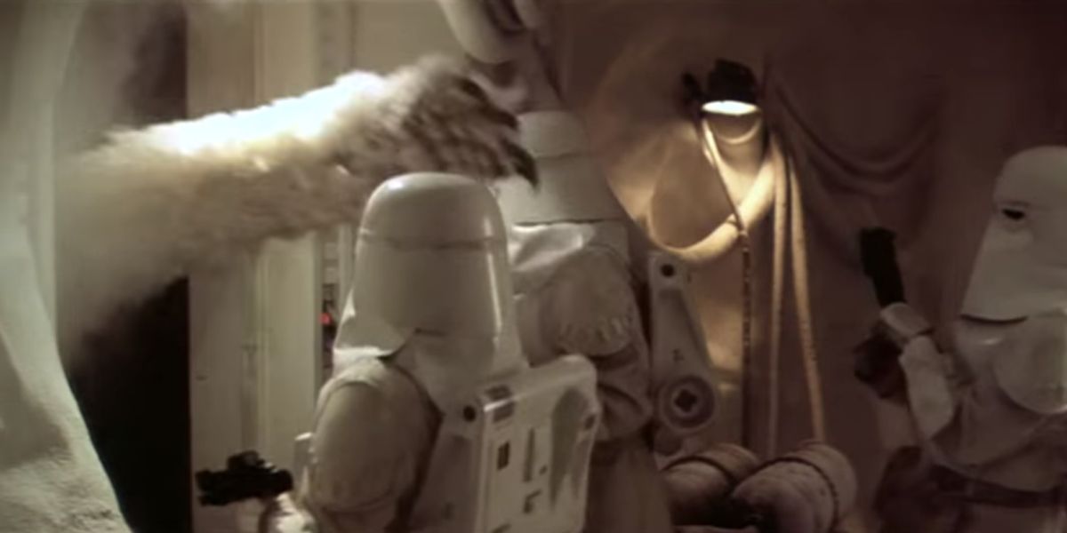 Star Wars Deleted Scenes Empire Wampa Stormtrooper
