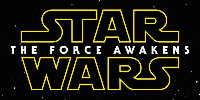 Star Wars Episode 7 Title Force Awakens Logo