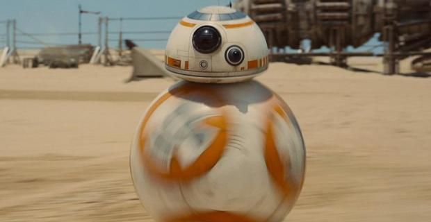 BB8 in Star Wars: The Force Awakens