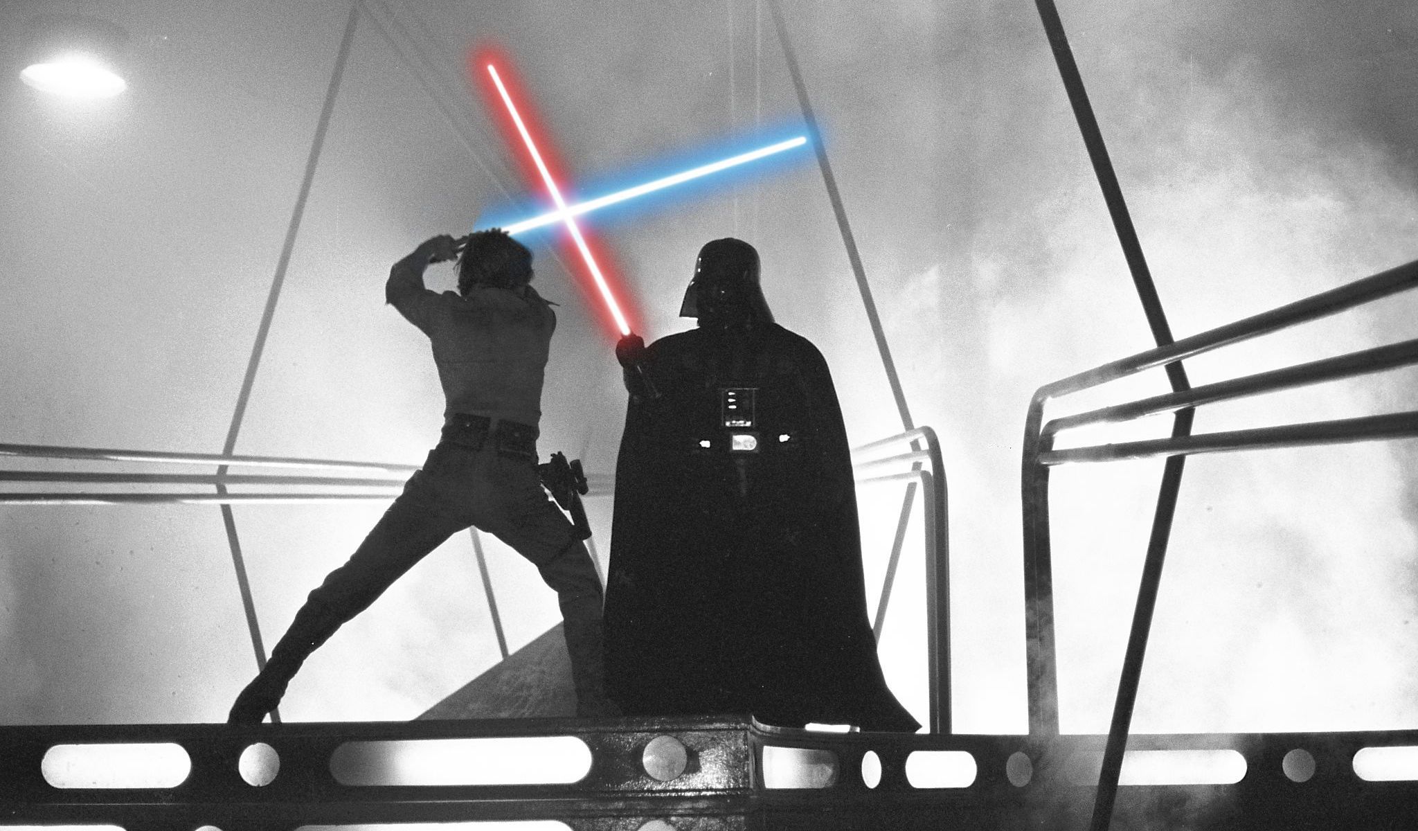 Star Wars Luke Skywalker vs Darth Vader