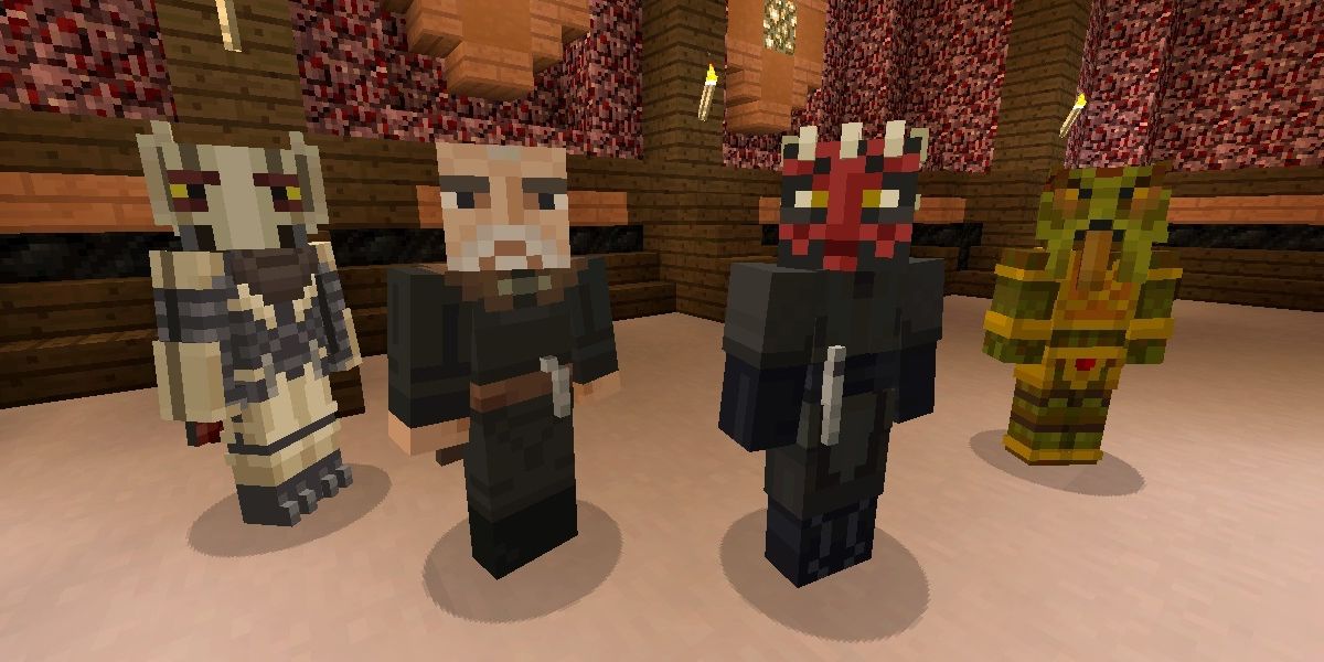 Minecraft Star Wars Skin Packs Bundle