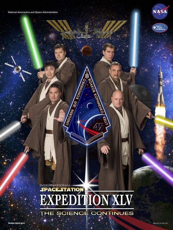 Star Wars NASA Crew