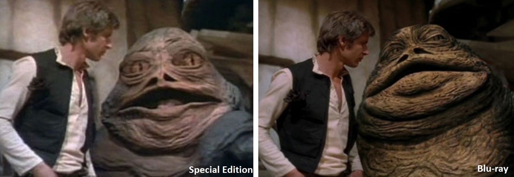 Star Wars Original Trilogy Changes Jabba A New Hope