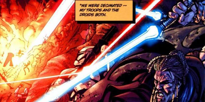 Star Wars - Roblio Darte's Crossguard Fork Lightsaber