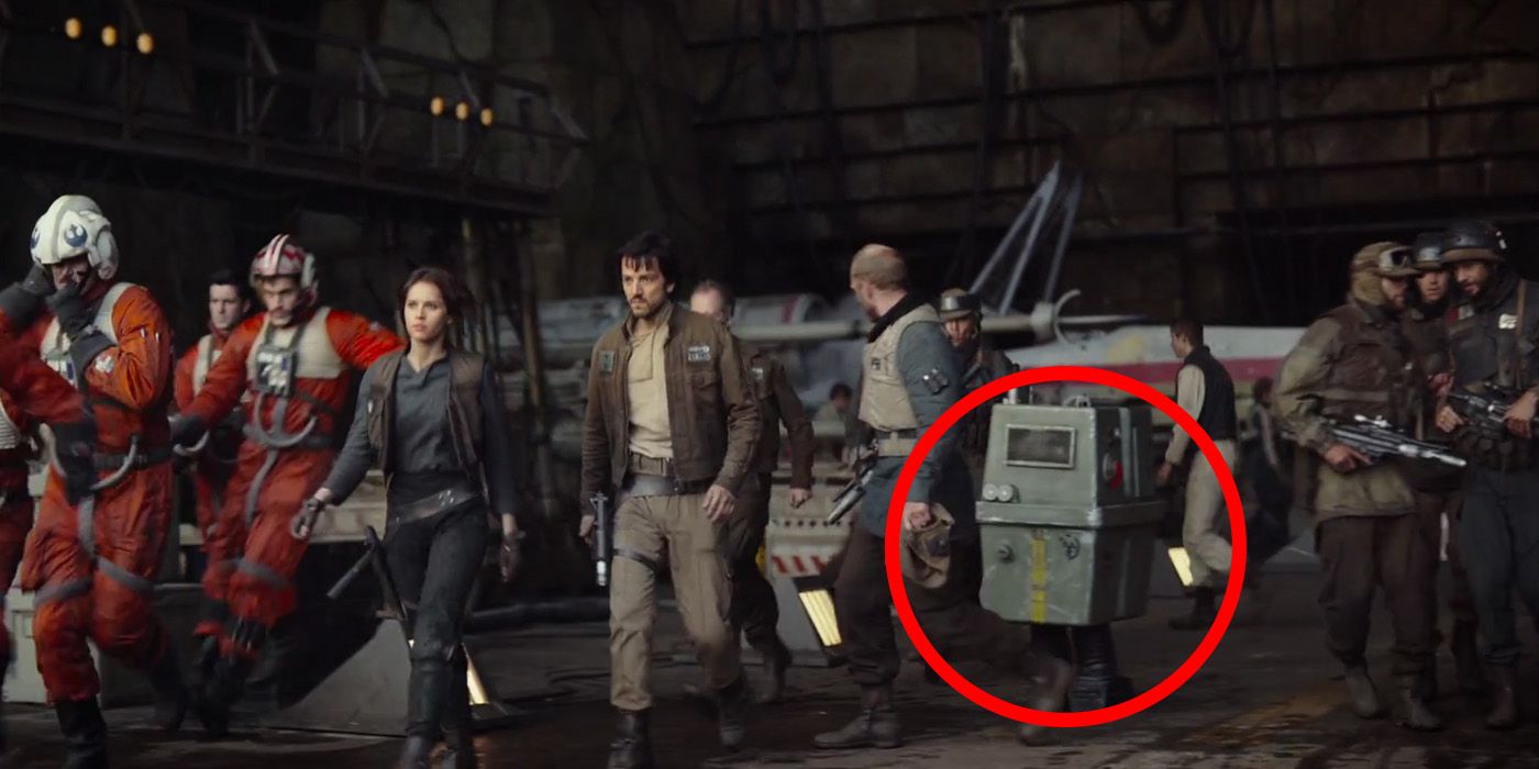 Star Wars: Rogue One Trailer - GNK Gonk Droid