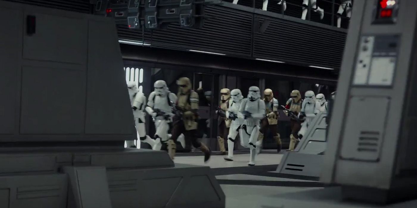 Star Wars: Rogue One Trailer - Tan Stormtroopers