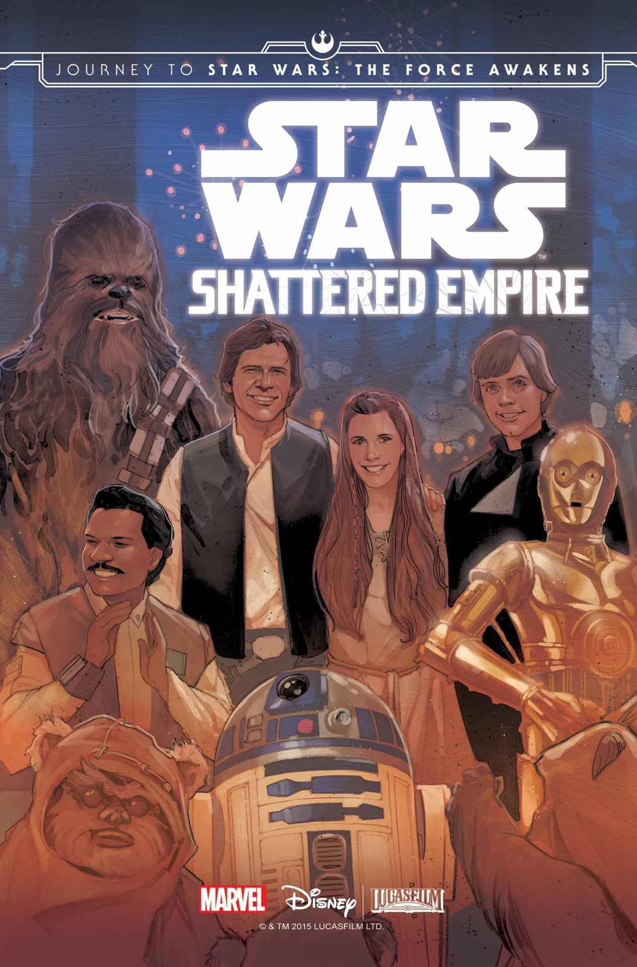 Star Wars Shattered Empire Comic Official Cover by Phil Noto