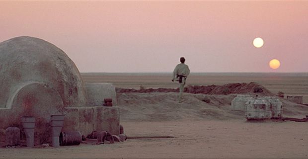 Star Wars Tatooine suns