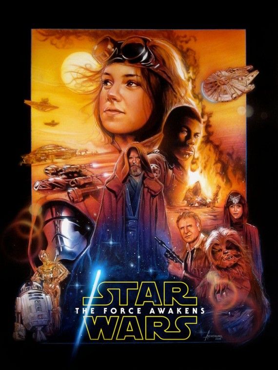 Star Wars The Force Awakens Fan Made Poster