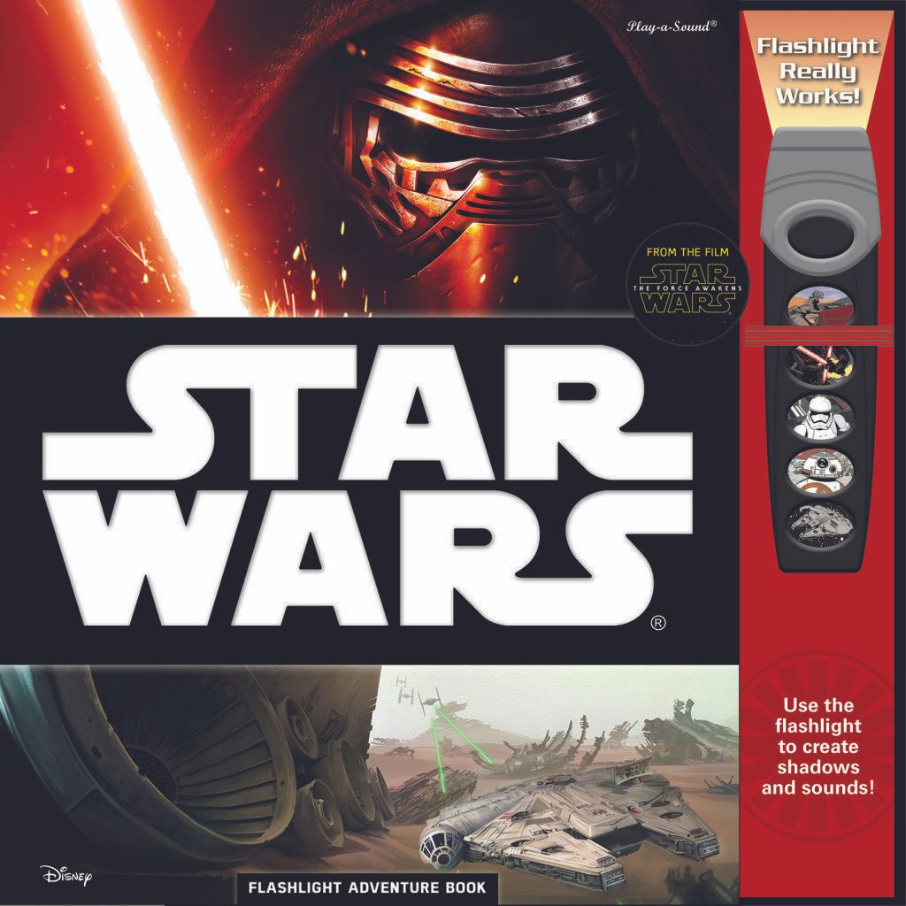 Star Wars The Force Awakens Flashight Adventure Book