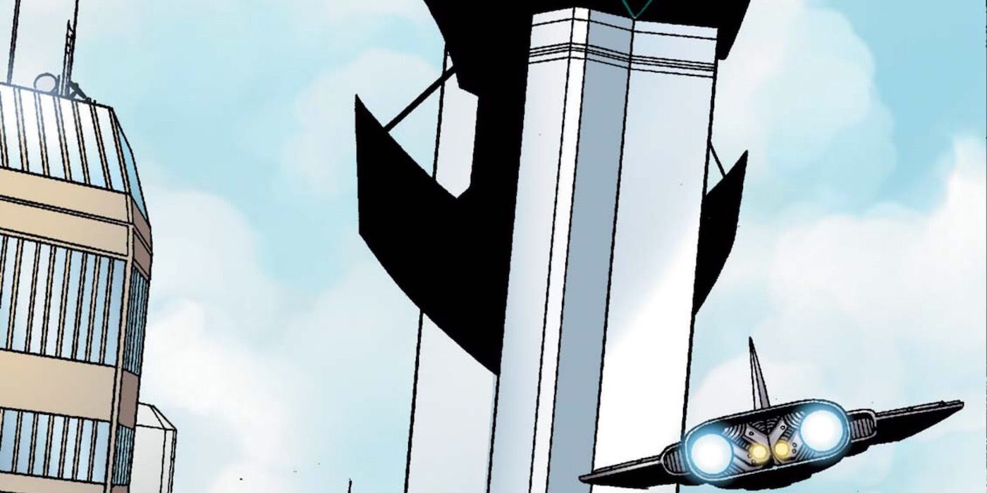 Stark Tower in the New Avengers 2005 reboot