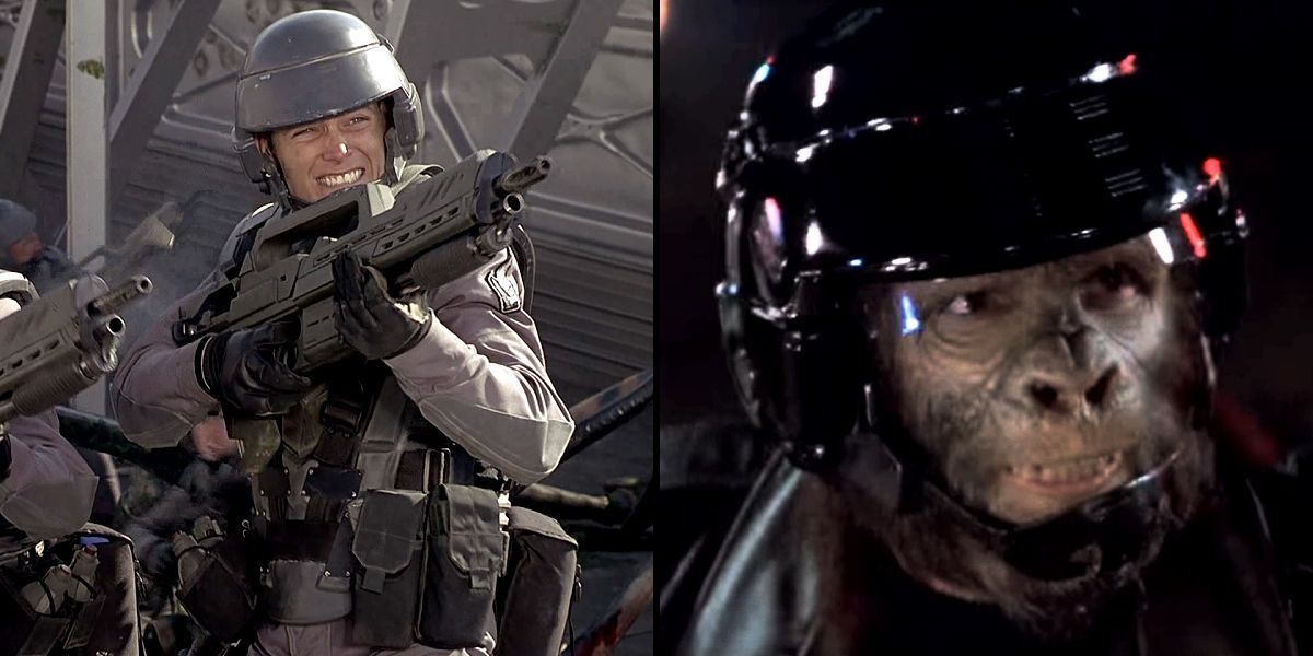 Starship Troopers Helmet Prop Reused Apes