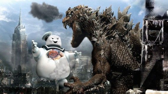 Stay Puft Marshmallow Man versus Godzilla