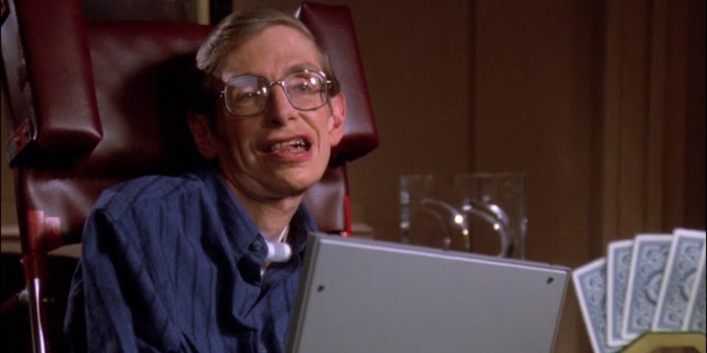 Stephen Hawking in Star Trek The Next Generation TNG
