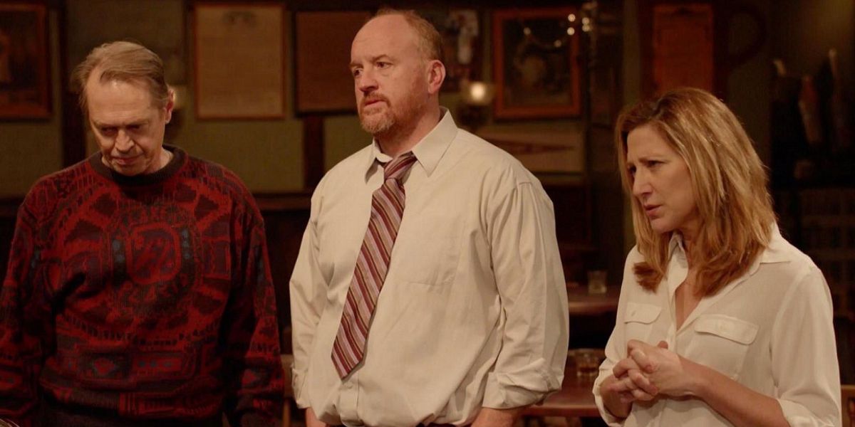 Steve Buscemi Louie CK and Edie Falco in Horace and Pete