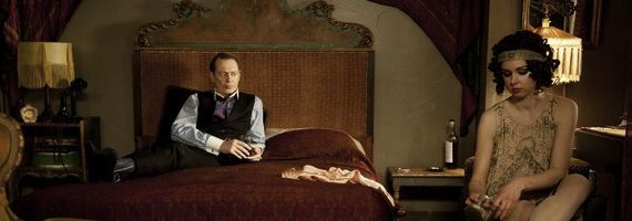 Steve Buscemi and Meg Steedle in Boardwalk Empire Ging Gang Goolie