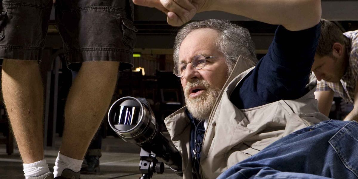 Steven Spielberg set photo
