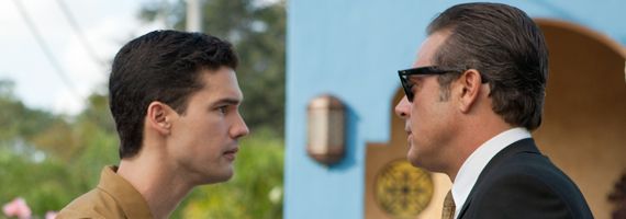 Steven Strait and Jeffrey Dean Morgan in Magic City Sins of the Father