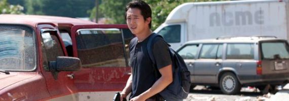 Steven Yeun in The Walking Dead Hounded