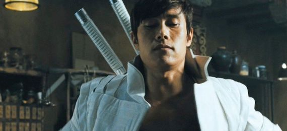 Byung-hun Lee as Storm Shadow in 'G.I. Joe: Retaliation'