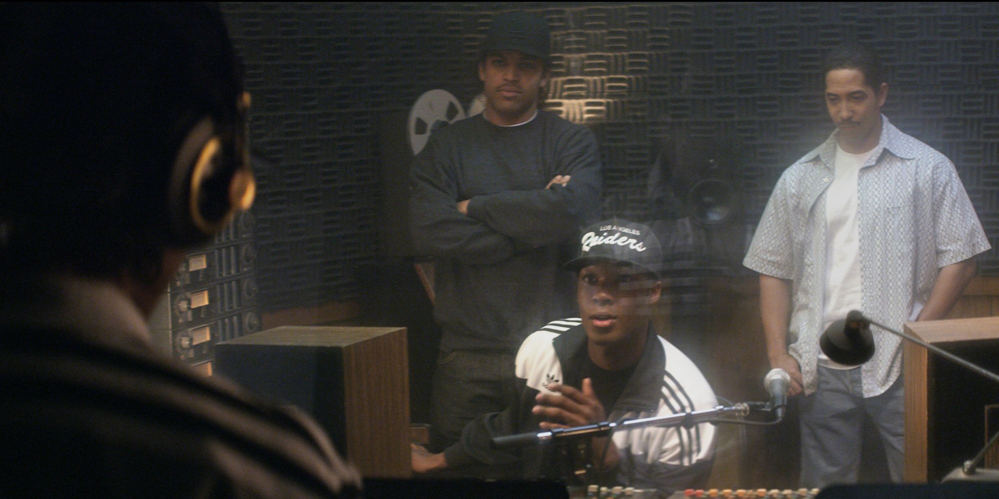 Straight Outta Compton Movie - Recording Boyz N tha Hood Scene