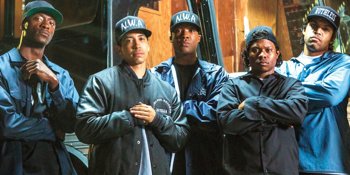 The cast of 'Straight Outta Compton'