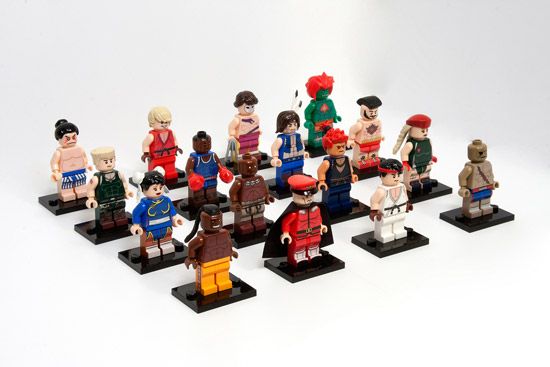 Street Fighter Minifigs