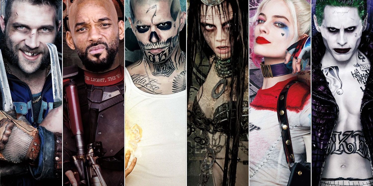 Suicide Squad Character Posters