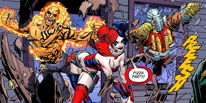 Suicide Squad Harley Deadshot El Diablo Comic