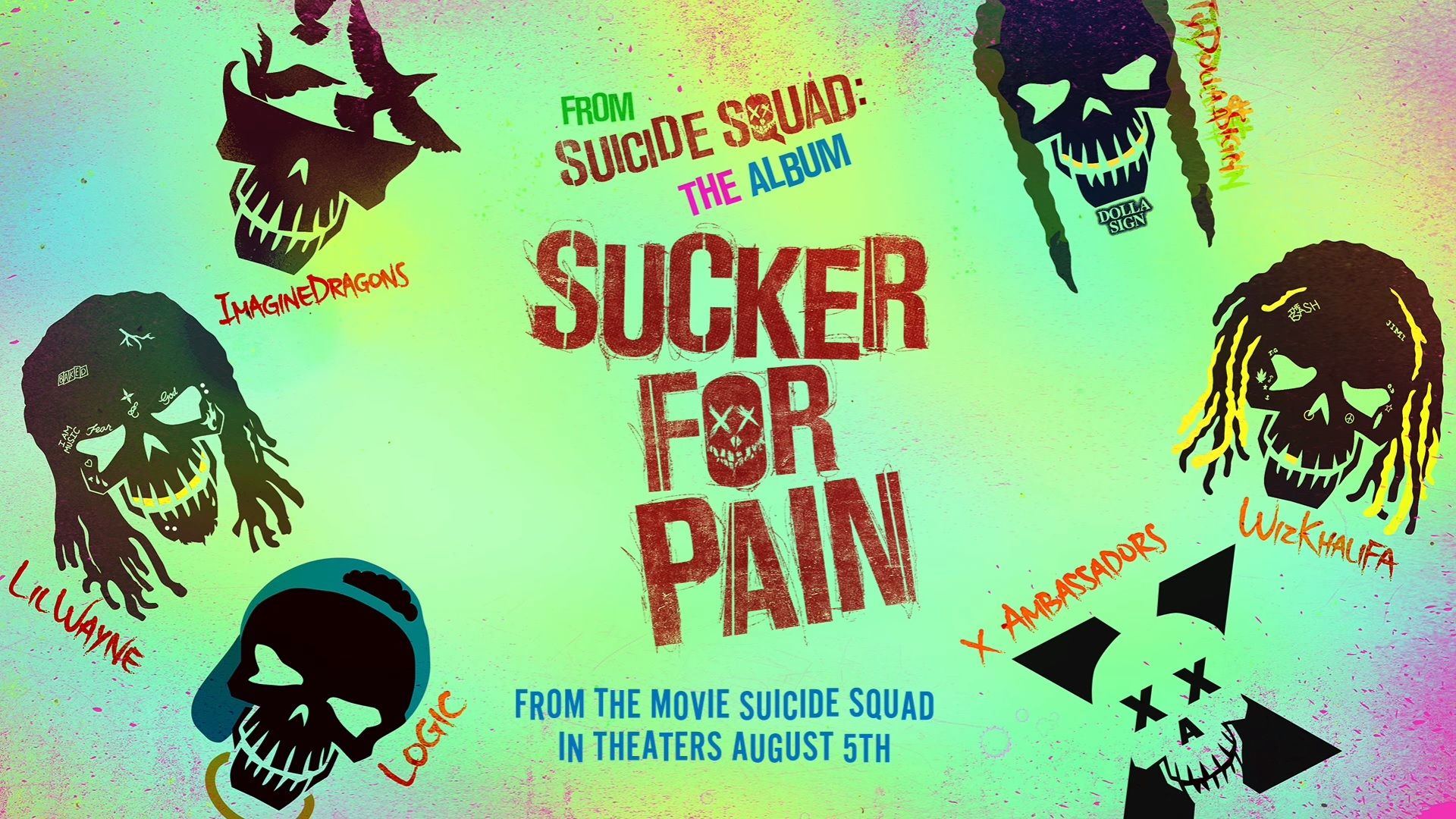 Suicide Squad - Sucker For Pain artwork