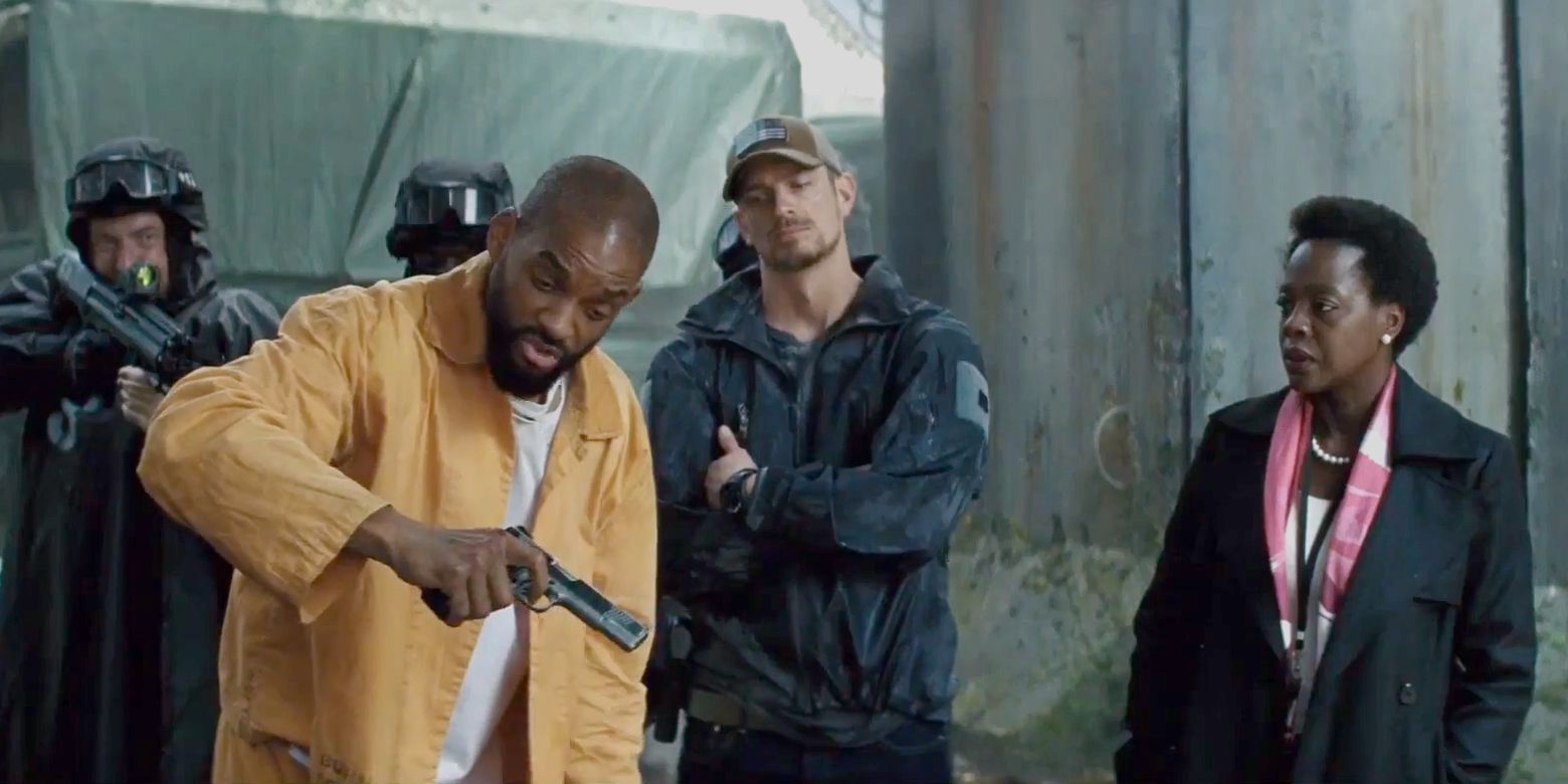 Suicide Squad Trailer Deadshot Gun