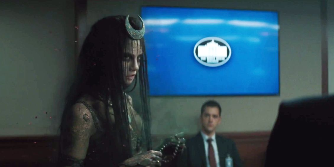 Suicide Squad Trailer Enchantress White House