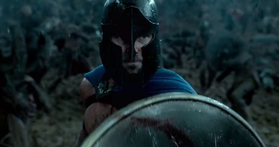 Sullivan Stapleton as Themistocles in 300 Rise of an Empire