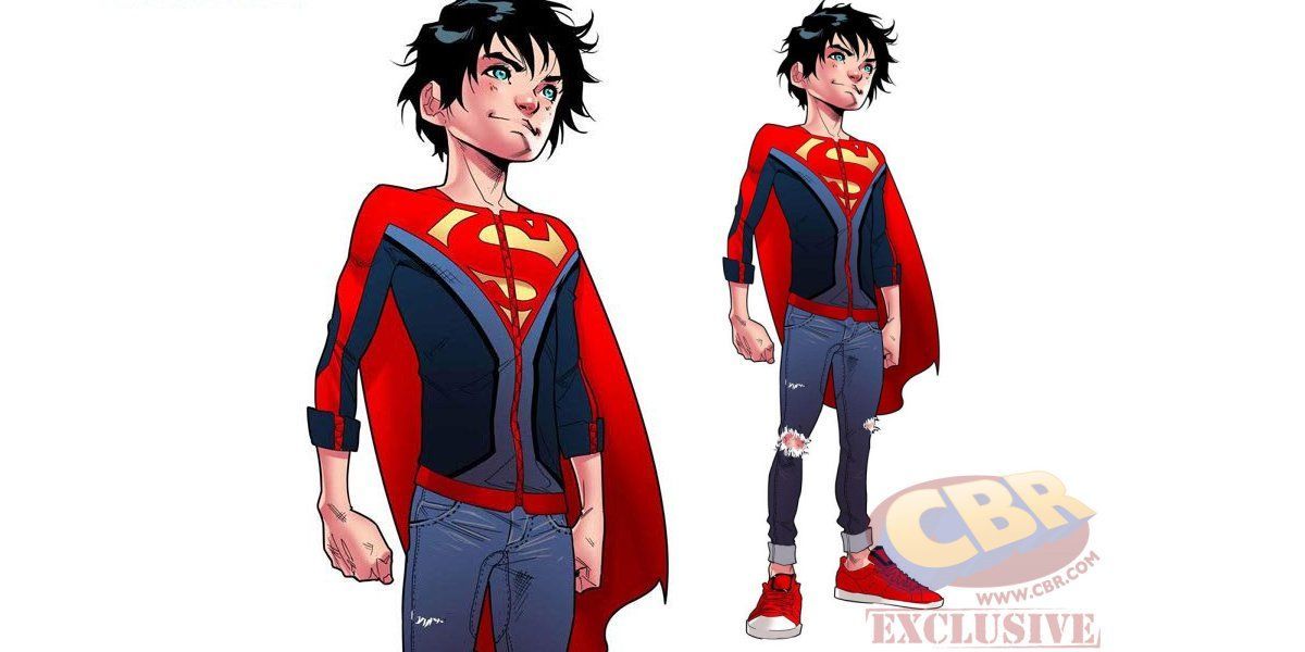 DC Comics Rebirth Superboy Redesign
