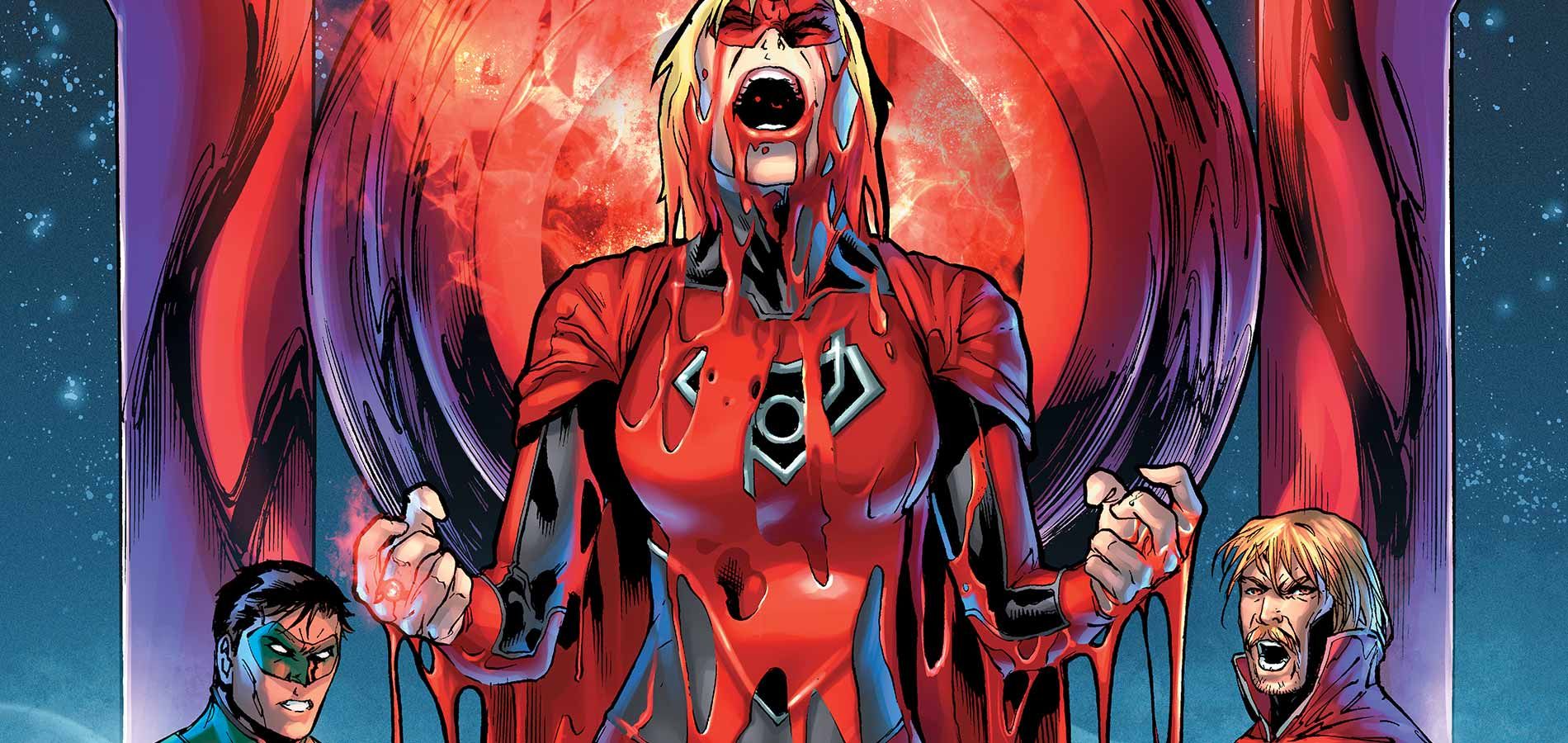 Supergirl Red Lantern Corps