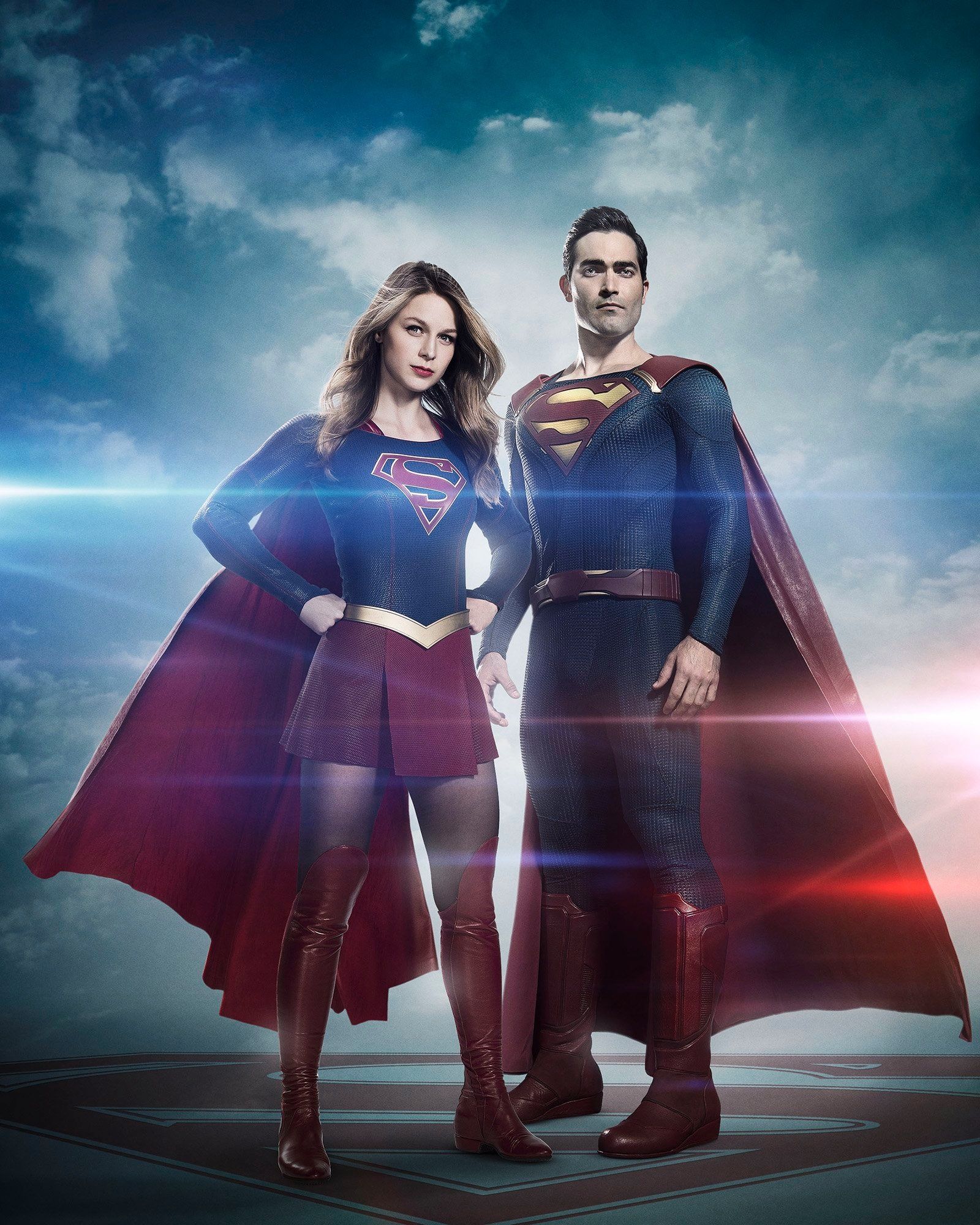 Supergirl TV Superman New Costume