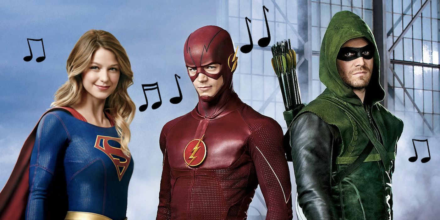 Supergirl The Flash Arrow Musical Crossover