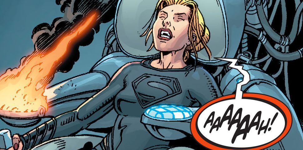 Supergirl in Man of Steel Prequel Comic