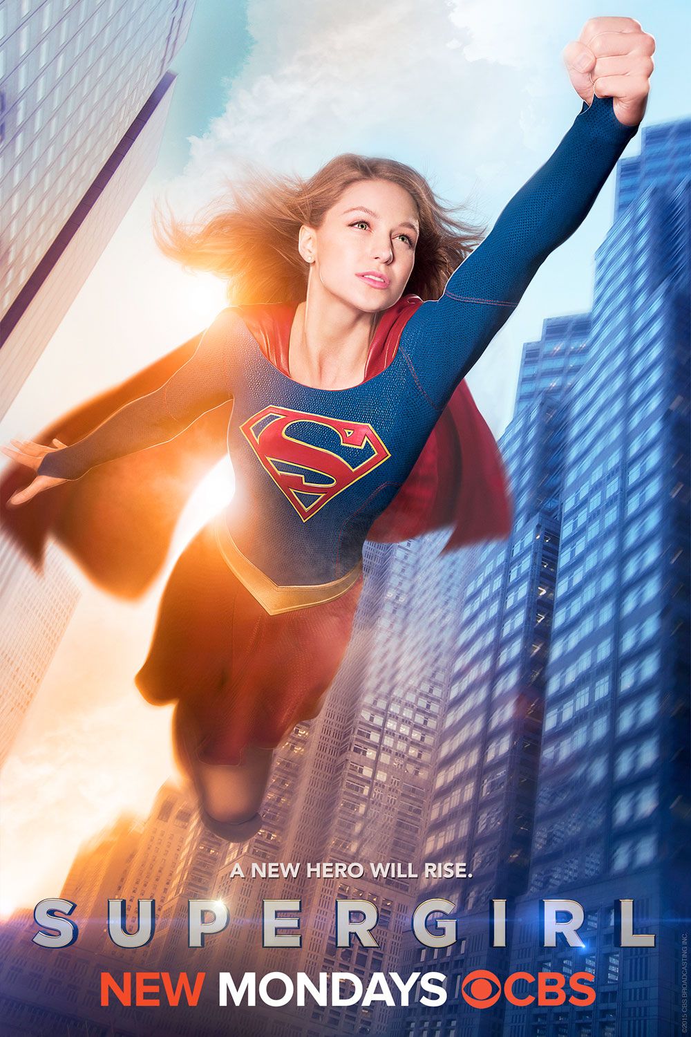 Supergirl poster Melissa Benoist CBS