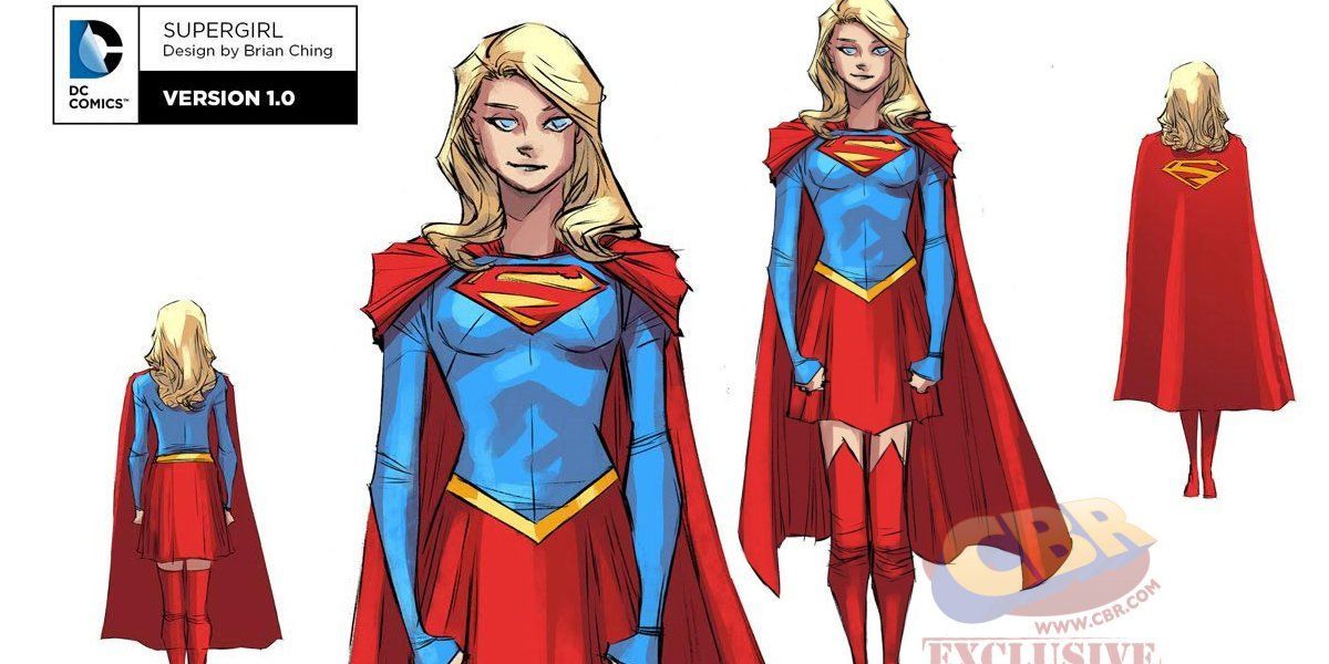 DC Comics Rebirth Supergirl Redesign