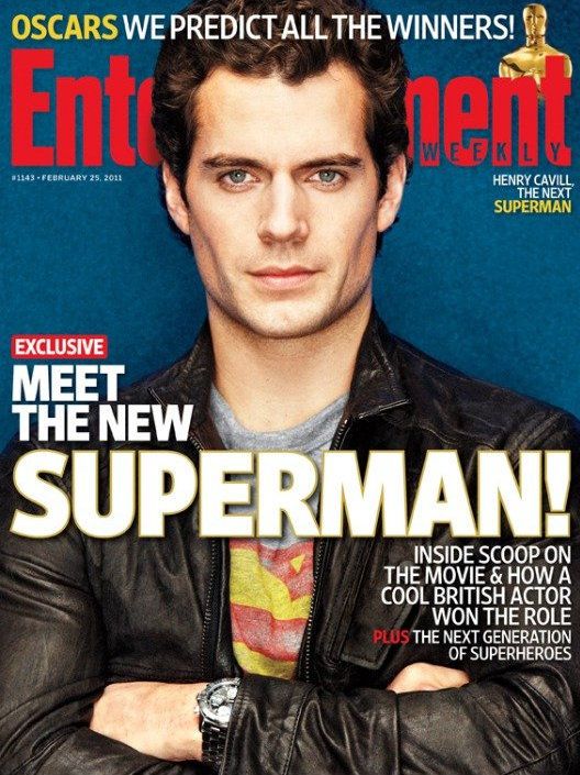 Henry Cavill Superman Entertainment Weekly