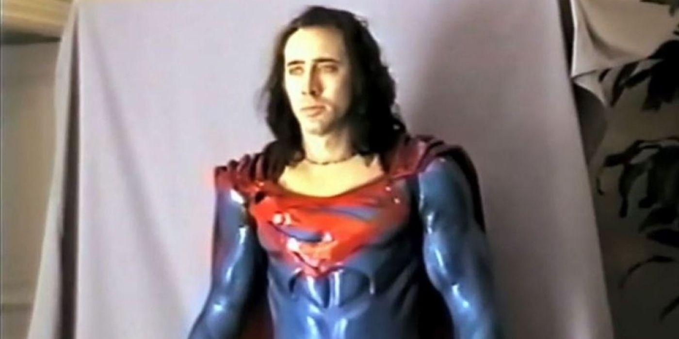 Superman Lives Nic Cage Tim Burton