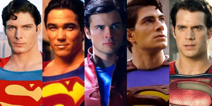 Superman Movie TV Actors Versions