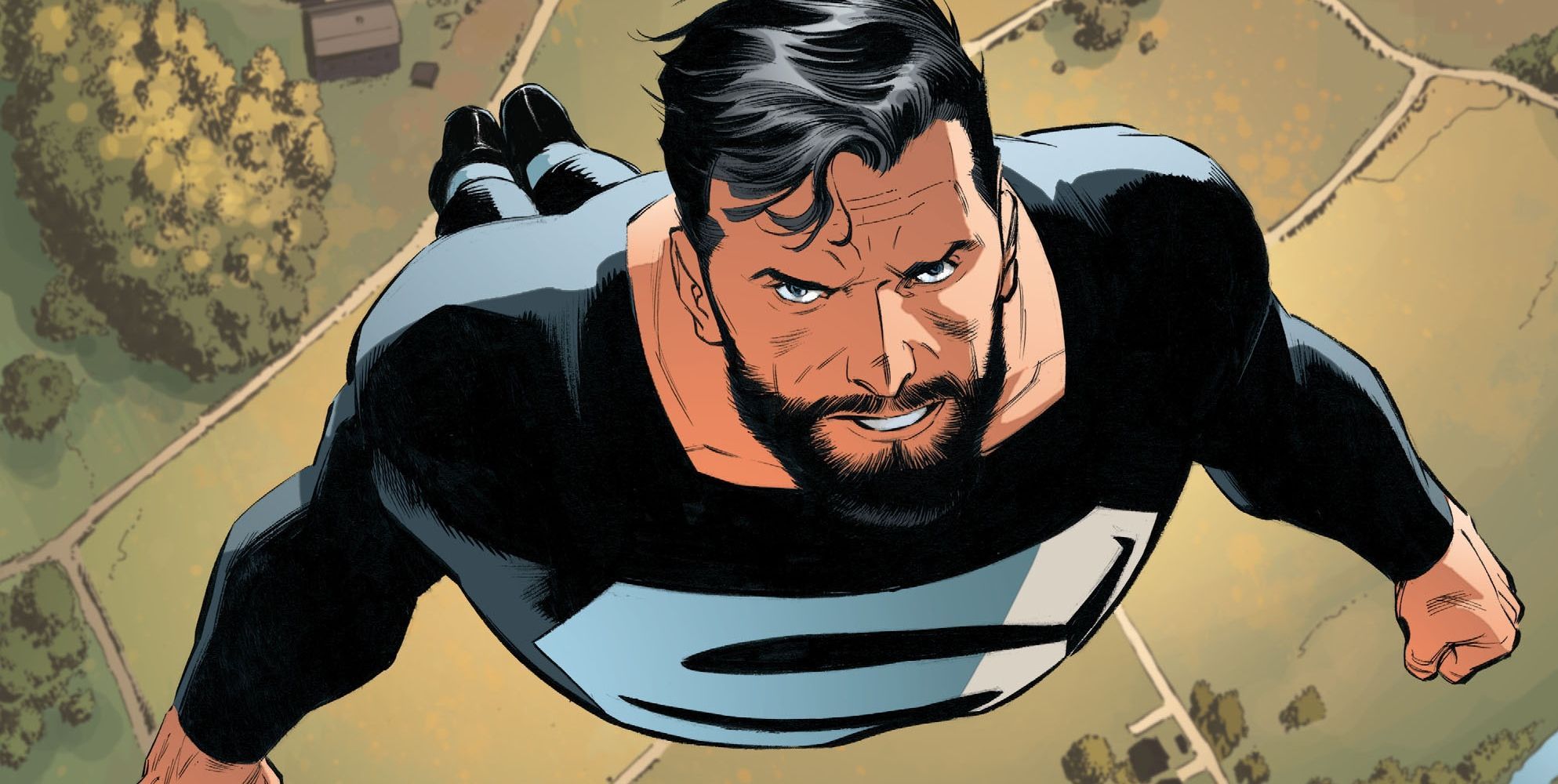 Superman Rebirth New Beard
