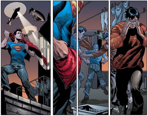 Superman in Action Comics #1 by Grant Morrison