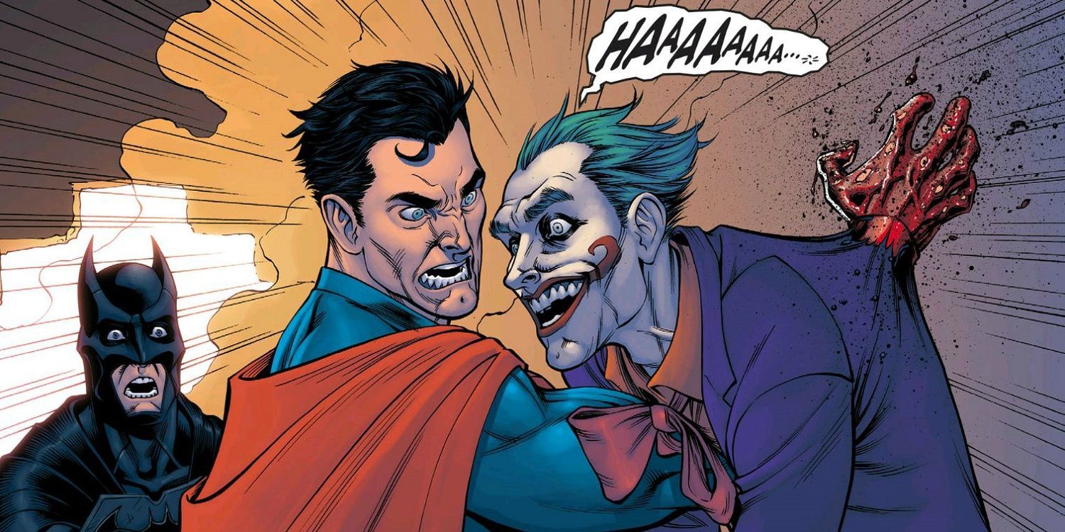 Superman kills the Joker