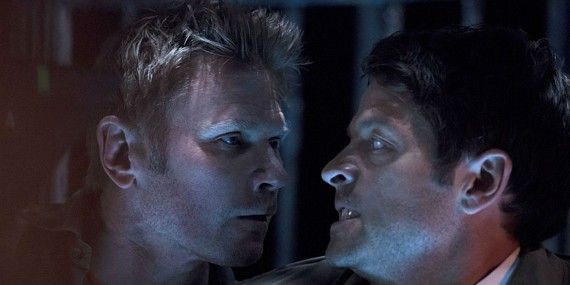 Supernatural season 11 - Lucifer and Castiel