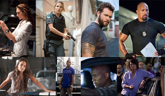 Supporting Cast of Fast Five
