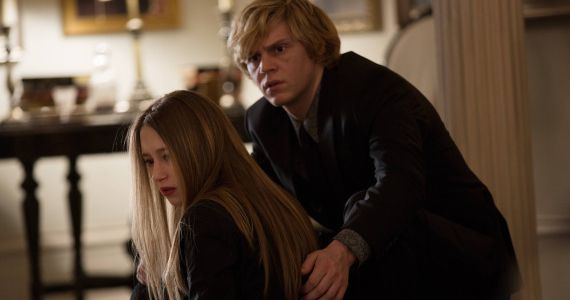 Taissa Farmiga and Evan Peters in in American Horror Story Coven Episode 13