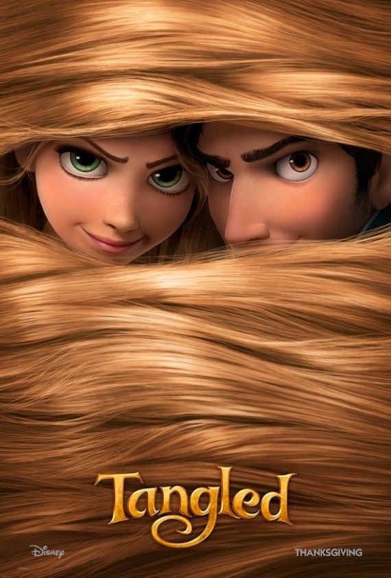Tangle movie Disney poster